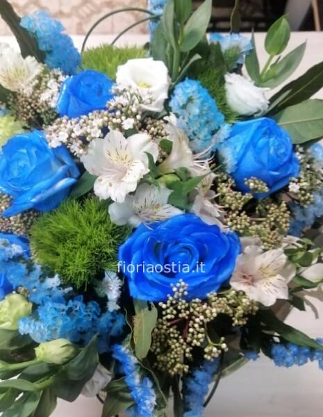 Bouquet sky blue